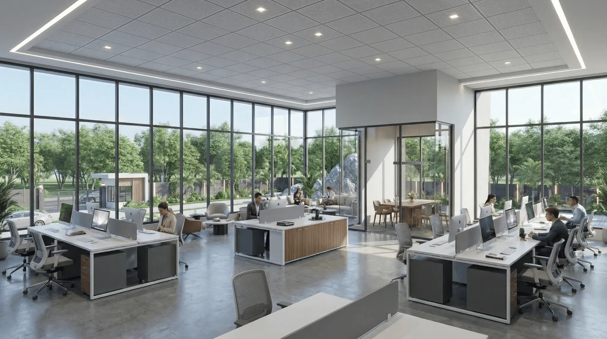 Office and property management space