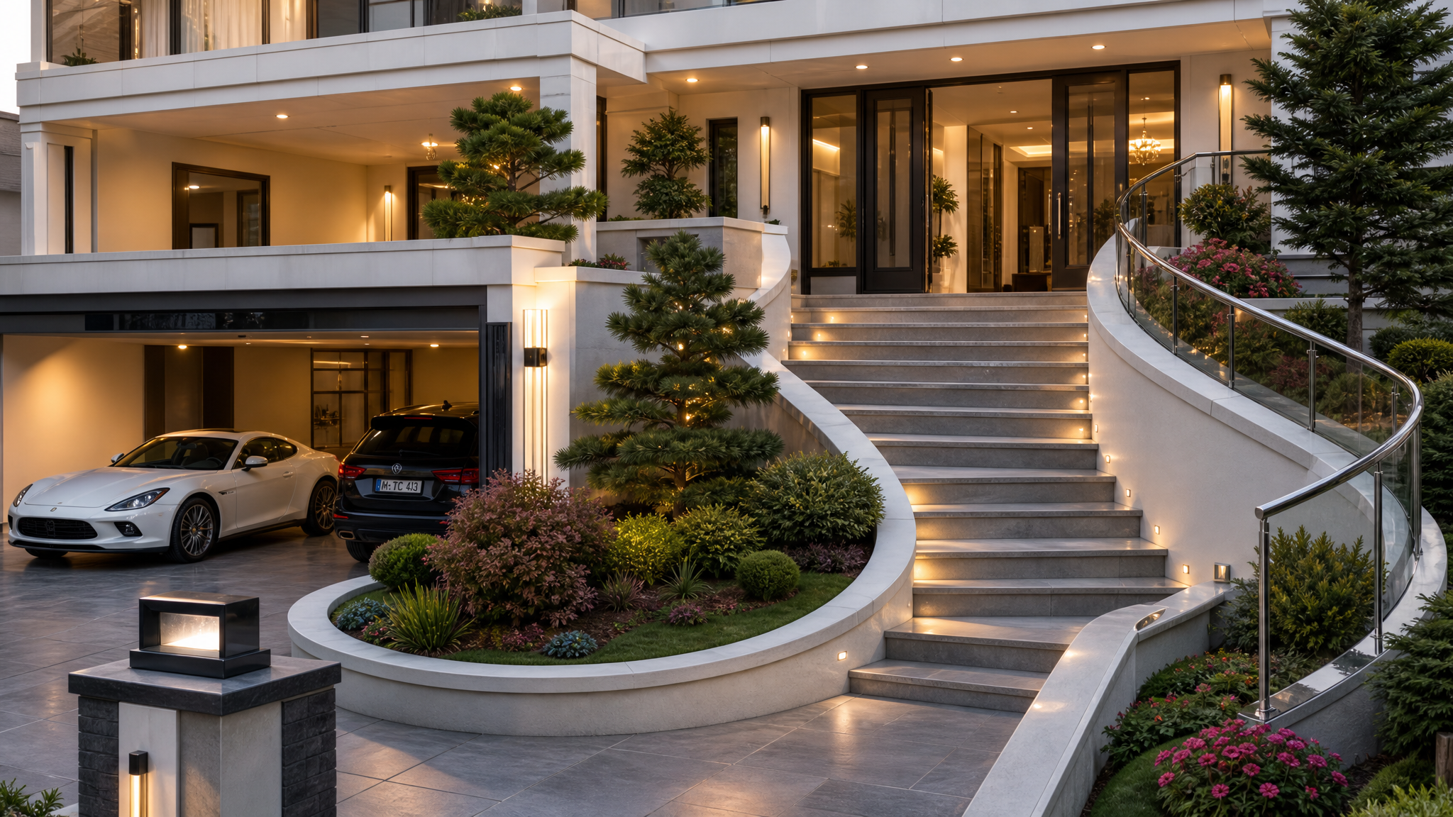 Duplex — Entrance Detail